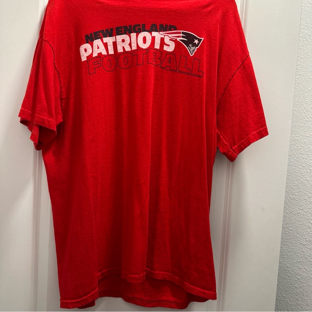 New England Patriots tee shirt mens XL  washed never worn